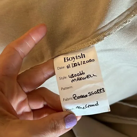 Boyish NWT Maxwell Trench Coat in The Crowd - Picture 13 of 14